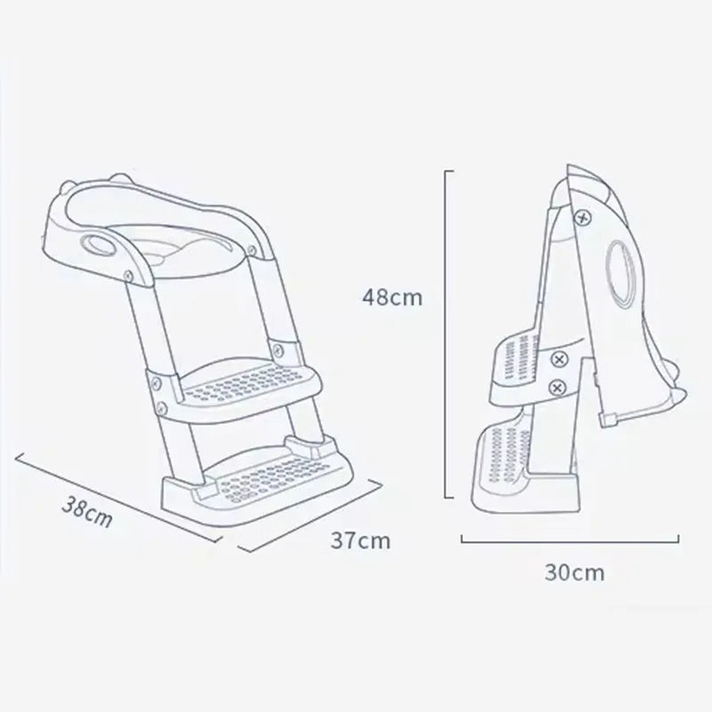 ESCALERA BAÑO DE ENTRENAMIENTO INODORO