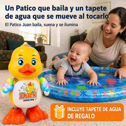 Patico Juan Bailarín con Música Original y Luces + Tapete de Regalo