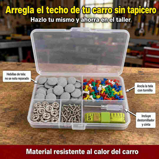 Kit de Clips para Reparación de Techo de Carro (60 piezas) - Pago Contra Entrega