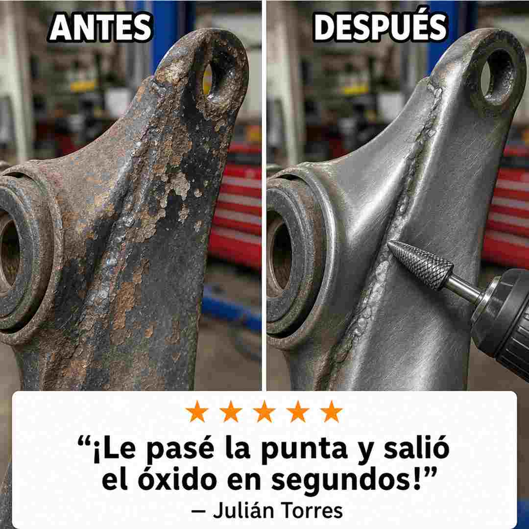 Puntas de Tungsteno para Pulir Metal - Quita Óxido sin Dañar la Lámina - Hasta 51% OFF