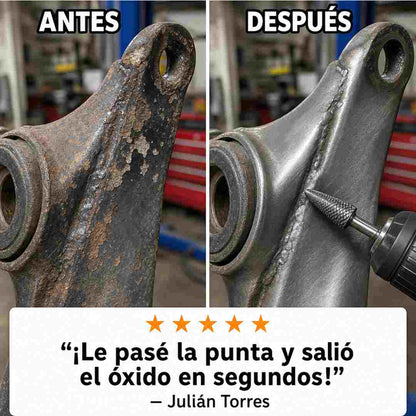 Puntas de Tungsteno para Pulir Metal - Quita Óxido sin Dañar la Lámina - Hasta 51% OFF