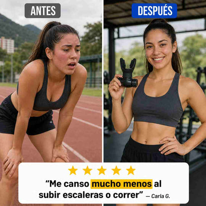 Entrenador de Respiración Doble Cabeza - Más Resistencia al Entrenar - Envío Gratis