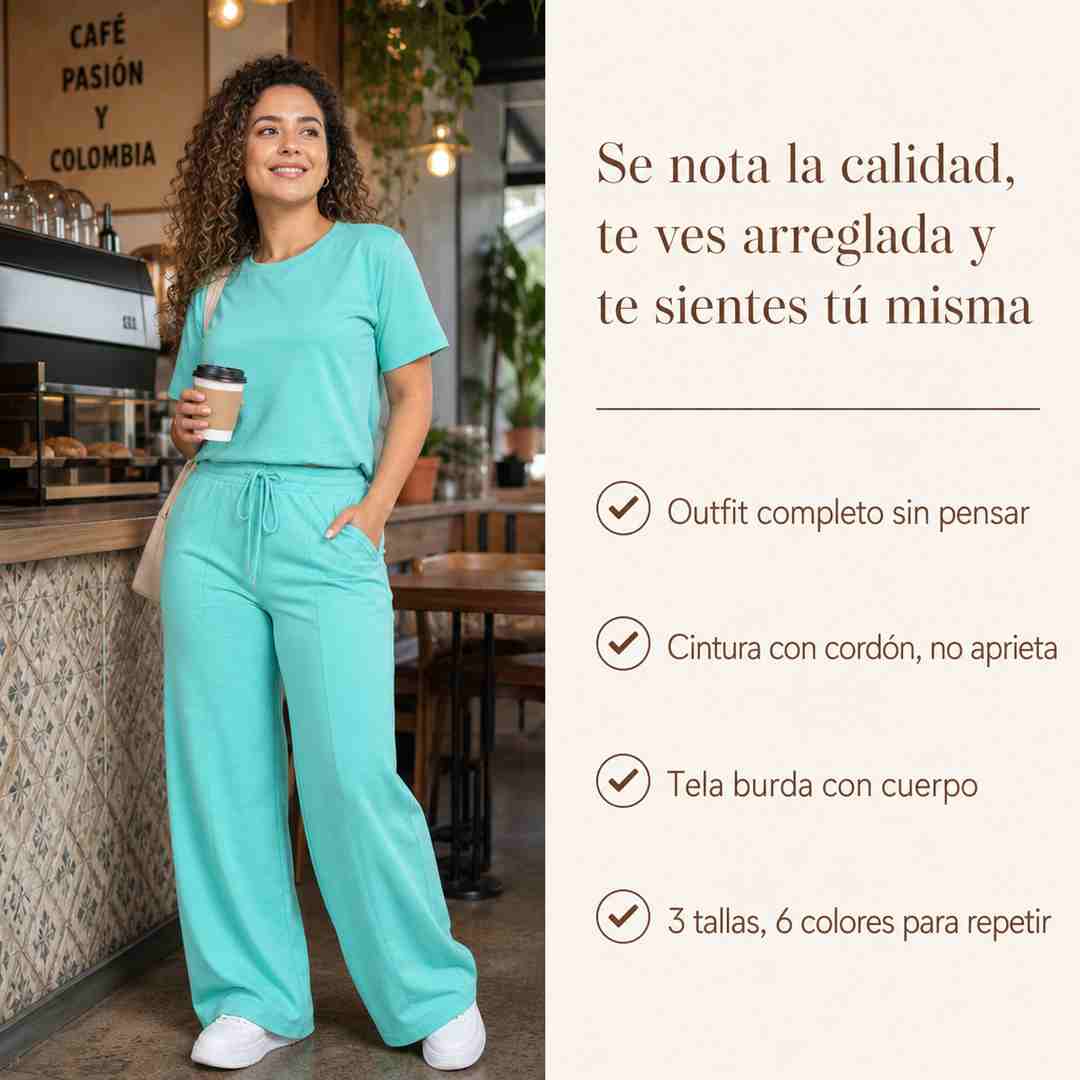 Conjunto Manga Rangla Basic - Te lo Pones y Ya Quedas Lista