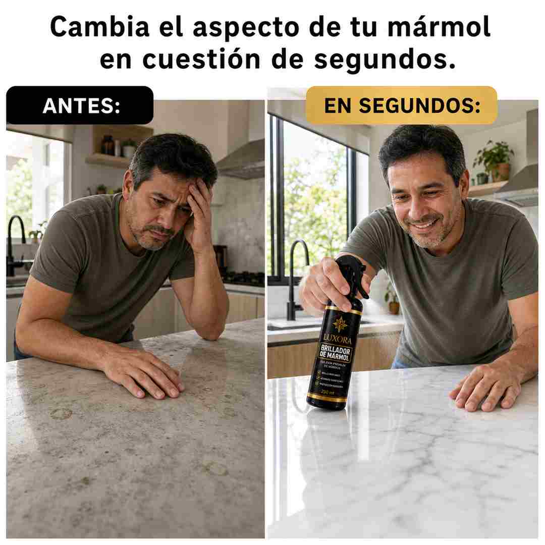 LUXORA Brillador de Mármol - Brillo Espejo - Paga 1 Lleva 2