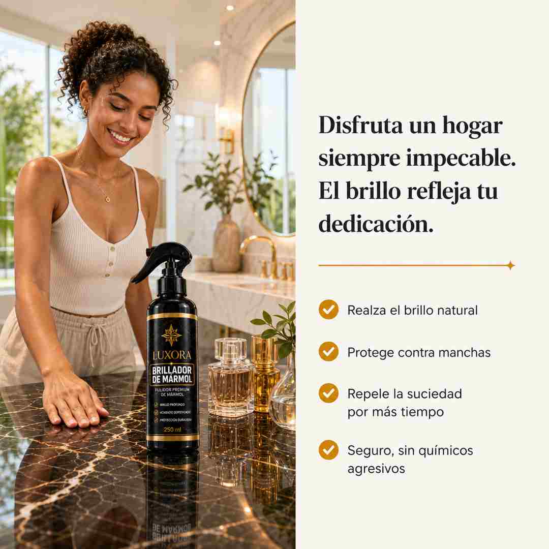 LUXORA Brillador de Mármol - Brillo Espejo - Paga 1 Lleva 2