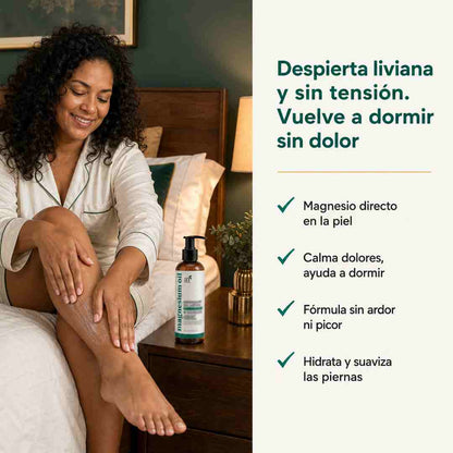 Magnesium Duo Aceite y Crema - Kit Spray + Loción para el Dolor Muscular